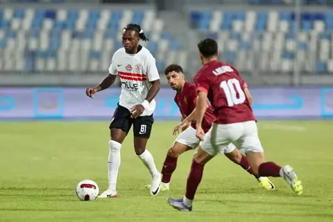 لقطات من مباراة سيراميكا كليوباترا والزمالك (صور)