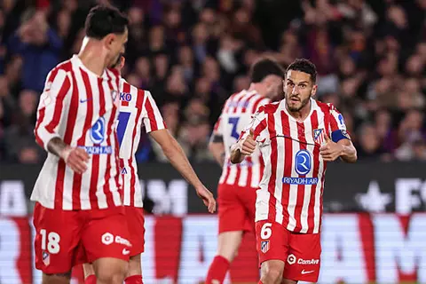 لقطات من مباراة برشلونة وأتلتيكو مدريد في كأس ملك إسبانيا | يلاكورة