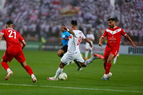 لقطات من مباراة الزمالك وشباب بلوزداد في الكونفدرالية (صور)