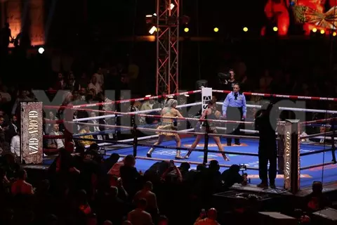 لقطات من فعاليات الملاكمة Glory in Giza 