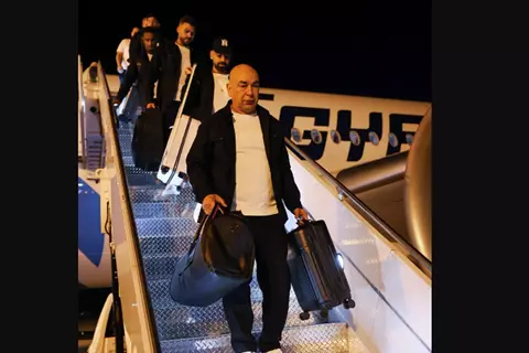 منتخب مصر يصل إلى أمريكا استعداداً لكأس العالم (صور)