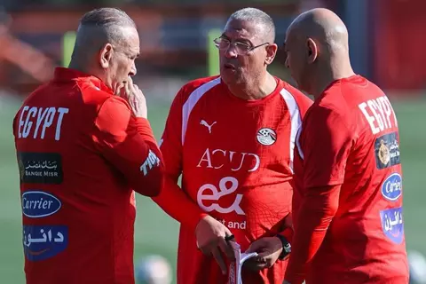 لقطات من مران منتخب مصر استعدادا لمواجهة البرازيل