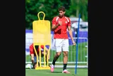 المران الآخير لمنتخب مصر قبل مواجهة بلجيكا في كأس العالم 