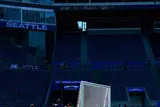 شعار الفراعنة يزين ملعب سياتل قبل مواجهة مصر وبلجيكا في كأس العالم (صور)