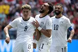 لقطات من مباراة مصر وبلجيكا في كأس العالم 