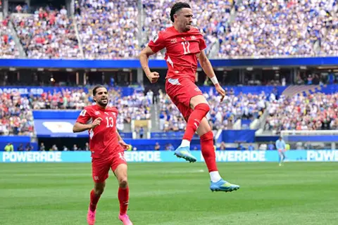 لقطات من مباراة سويسرا والبوسنة والهرسك في كأس العالم (صور)