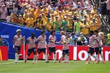 لقطات من مباراة أمريكا وأستراليا في كأس العالم (صور)