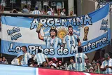 أجواء الجماهير قبل مباراة الارجنتين والنمسا في كأس العالم 