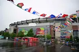 أجواء الجماهير قبل مباراة إنجلترا وغانا في كأس العالم (صور)