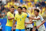 لقطات من مباراة البرازيل واليابان في كأس العالم (صور)