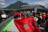 أجواء الجماهير في مباراة هولندا والمغرب في كأس العالم