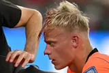 إصابة دموية لـ يان بول فان هيك في مباراة هولندا والمغرب في كأس العالم
