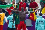 فينسنت أبو بكر في مباراة الكاميرون والبرازيل في كأس العالم 2022