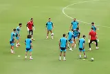 مران منتخب إسبانيا استعدادا لمواجهة فرنسا في نصف نهائي كأس العالم (صور)