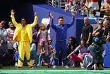 لقطات من حفل ما بين شوطي نهائي كأس العالم 2026