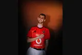 نجوم الأهلي في جلسة تصوير القميص الجديد