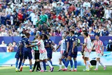 مشادات بين لاعبي منتخب فرنسا وباراجواي في كأس العالم