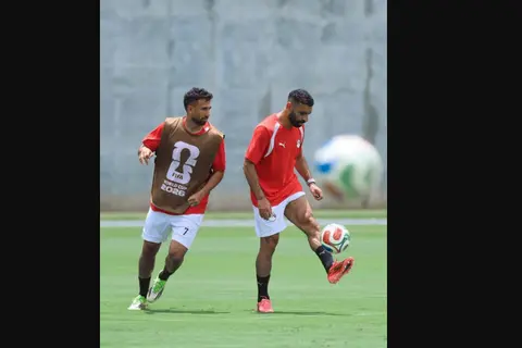 لقطات من مران منتخب مصر استعدادا لمواجهة الأرجنتين في كأس العالم