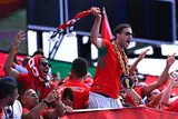 لقطات لم تذع من أجواء الجماهير قبل مباراة فرنسا والمغرب في كأس العالم (صور)