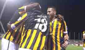 اهداف مباراة الاتحاد والفيصلي
