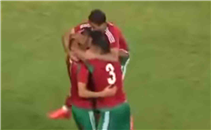 هدف المغرب في مرمي ليبيا