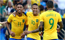 سداسية البرازيل اولمبي فى مرمى الهندوراس اولمبي