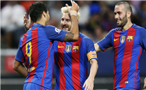 اهداف مباراة برشلونة وليستر سيتي