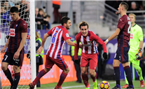 هدفا اتلتيكو مدريد فى مرمى ايبار