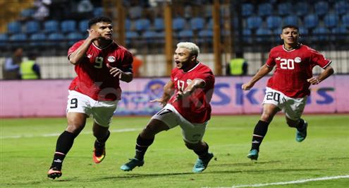هدف منتخب مصر الأوليمبي أمام إسواتيني 