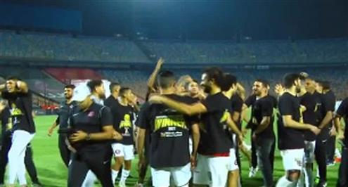 فرحة فيوتشر بالفوز بكأس الرابطة