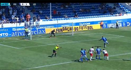 بطريقة غريبة لاعب فيرينسي يسجل من ركلة جزاء في الدوري البرتغالي الدرجة الثانية