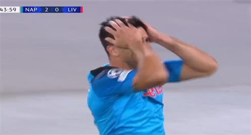 جيوفاني سيميوني يسجل هدفا ويبكي أمام ليفربول