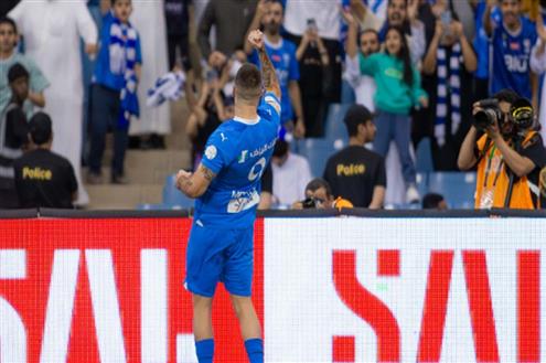هدف الهلال الأول أمام التعاون (ميتروفيتش)