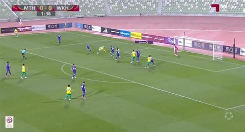 هدف عالمي من لاعب الوكرة أمام معيذر في الدوري القطري