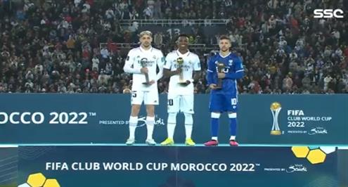 أفضل ثلاثة لاعبين في كأس العالم للأندية 