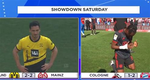 فرحة بايرن ميونيخ بالدوري وحزن لاعبي بروسيا دورتموند بعد خسارة البوندسليجا