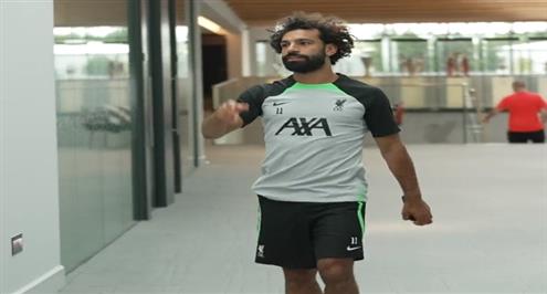 صلاح يعود إلى تدريبات ليفربول استعدادا للموسم القادم 