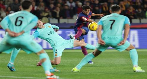 هدف برشلونة أمام مايوركا