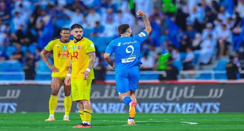 أهداف مباراة الهلال والحزم