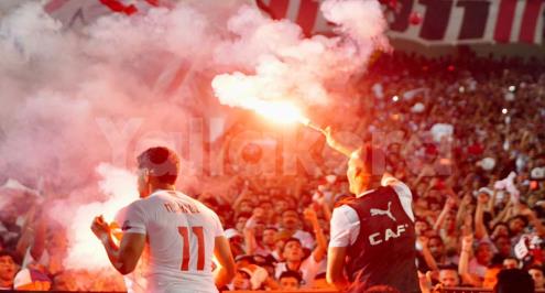 أفراح لاعبي الزمالك والجماهير بالفوز بالكونفدرالية