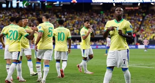 أهداف مباراة باراجواي والبرازيل