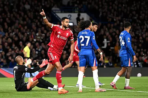 هدف ليفربول الأول أمام تشيلسي (جاكبو)