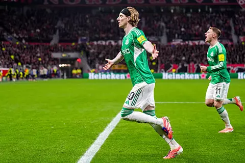 هدف نيوكاسل الأول أمام باير ليفركوزن (أنتوني جوردون)