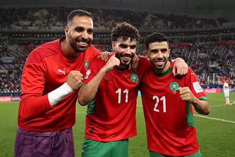 هدف المغرب الثاني أمام سوريا