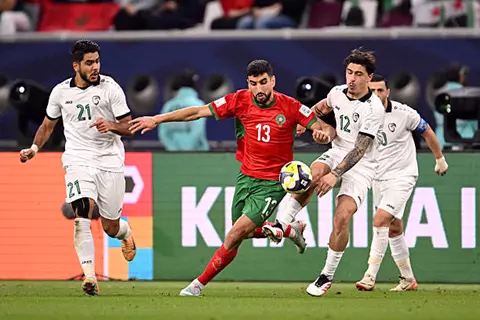 ملخص مباراة المغرب الثاني وسوريا في كأس العرب