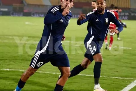 هدف إنبي أمام الأهلي 