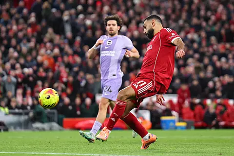 أهداف مباراة ليفربول وبرايتون