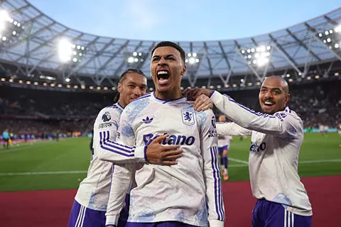 هدف أستون فيلا الثالث أمام وست هام (روجرز)