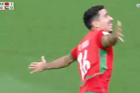 هدف المغرب الثاني أمام الإمارات (أشرف المهديوي)