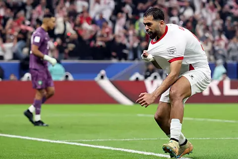 هدف الأردن الثاني أمام المغرب الثاني ( علي علوان )